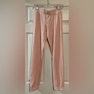 Juicy Couture Light Pink Velour Joggers - Size 14 - New Without Tags